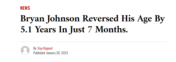 美國45歲企業家7個月內減齡5.1歲!干細胞前景廣闊